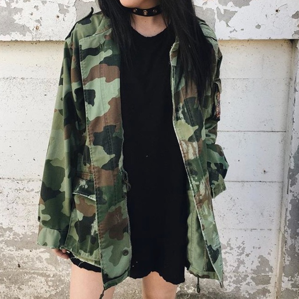 LF Furst Of A Kind Vintage Army Jacket
